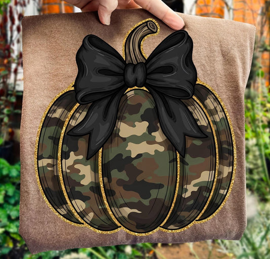 Camo pumpkin